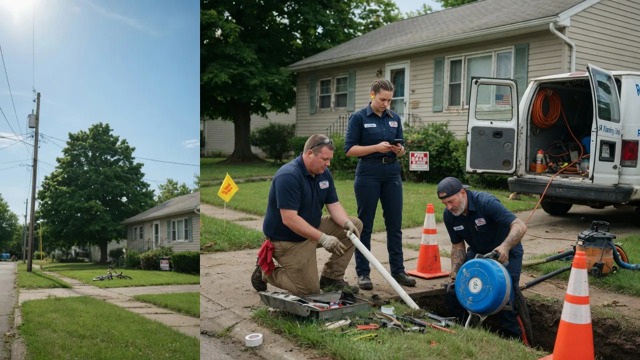 Sewer Line Repair in Green Lane, PA near me